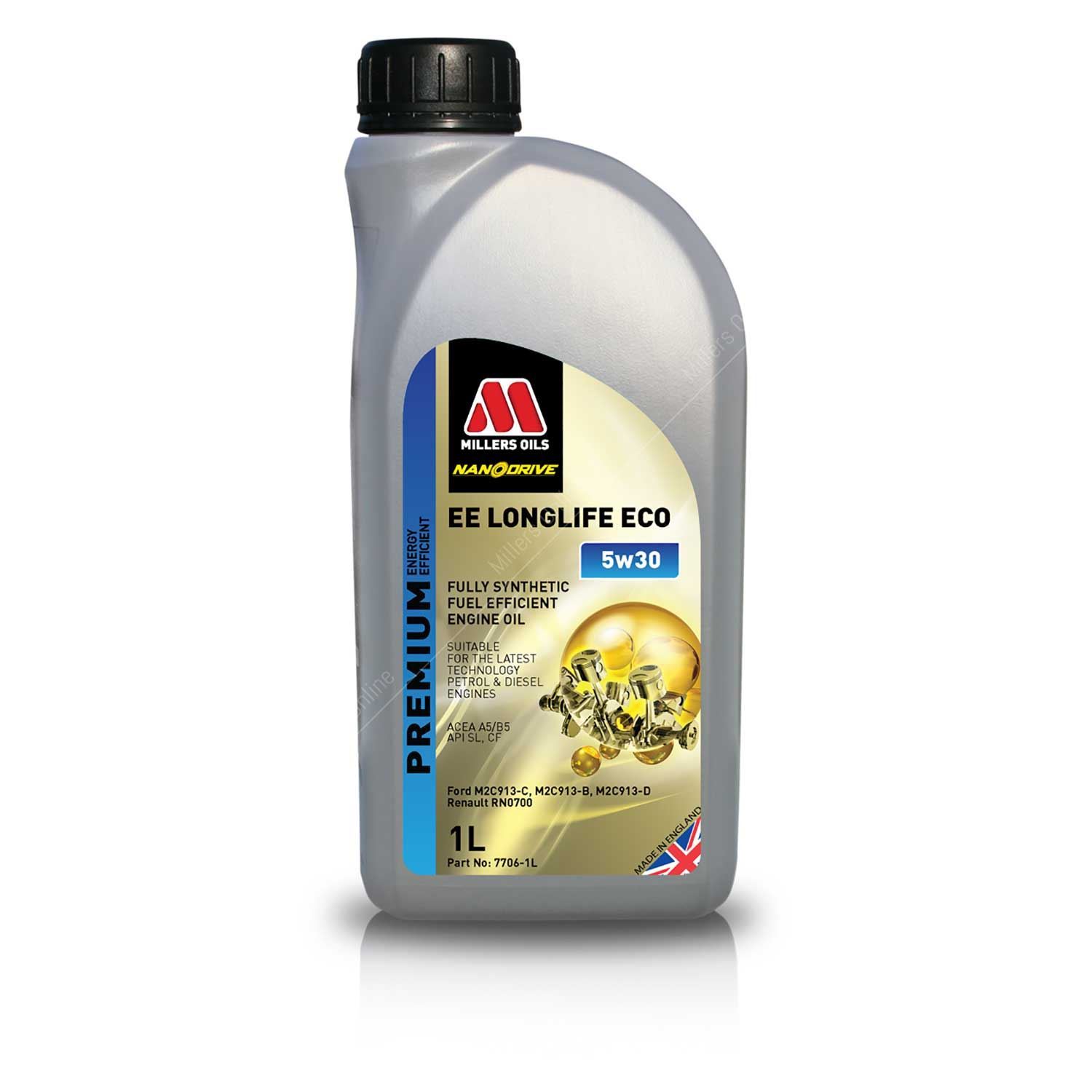 Millers Oils EE Performance ECO 5W30 | Nanodrive-Motoröl | Online ...